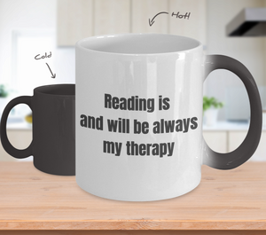 Reading is and will be always my therapy