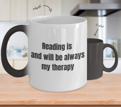 Reading is and will be always my therapy
