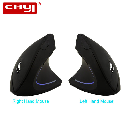 CHYI Ergonomic Vertical Mouse Wireless Right/Left Hand Computer Gaming Mice 5D USB Optical Mouse Gamer Mause For Laptop PC Game